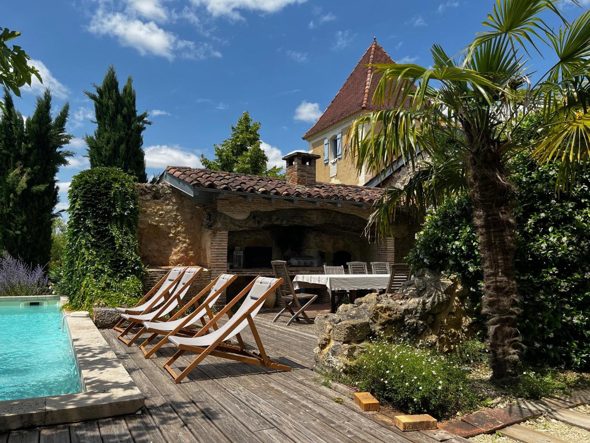 Propriete Le Monneton Bed & Breakfast Sainte-Christie Exterior photo